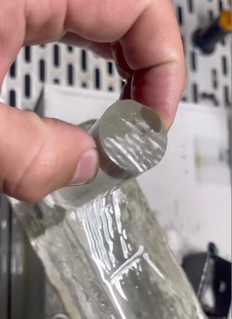 Quartz Rod Cut