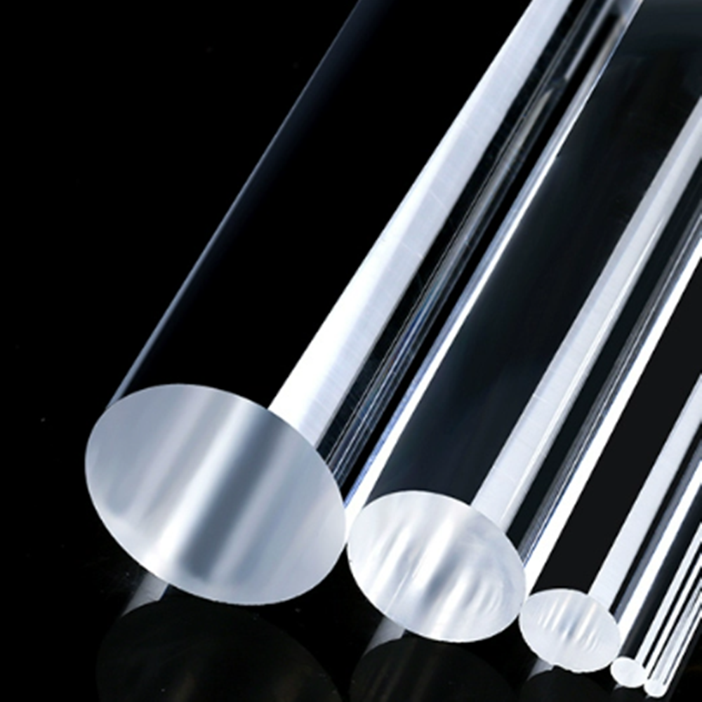 Quartz rods of different diameters