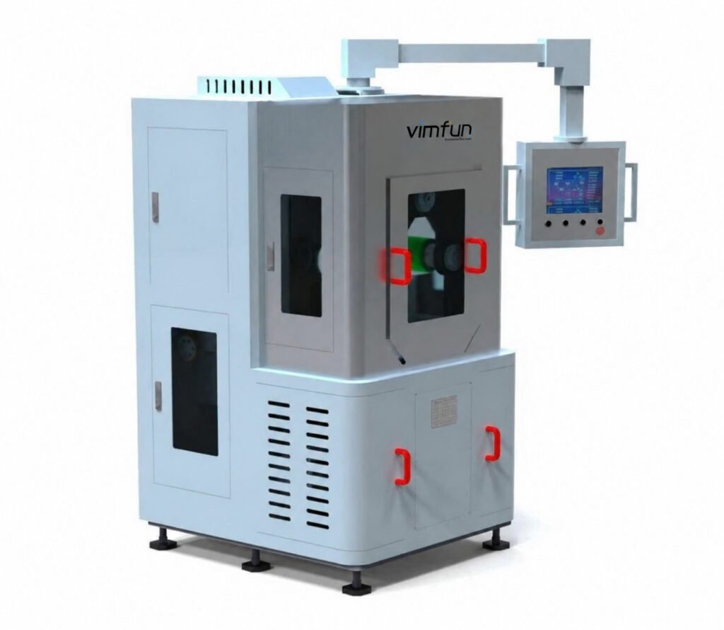 SOM200 small multi wire saw with suspended control panel
