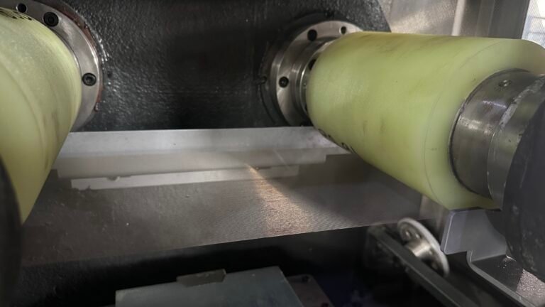 SOM200 grooved rollers and parallel wire web