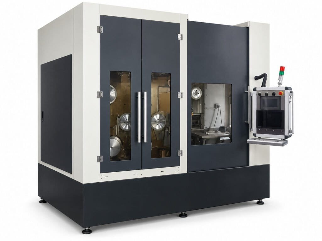 SVO-40 정밀 다이아몬드 와이어 톱 (밀폐형 캐비닛 및 CNC 제어판 포함)