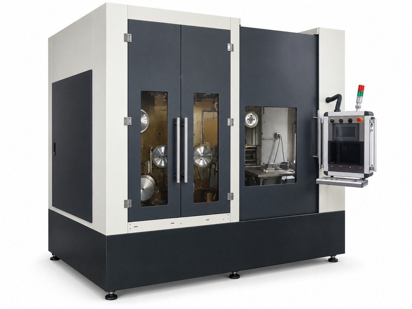 SVO-40 precision diamond wire saw with CNC control panel